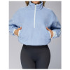 Custom Yoga Jackets |Wholesale running jacket with stand collar, windproof and warm fleece jacket