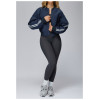 Custom Yoga Jackets|Wholesale loose cotton jacket with pocket zipper warm sports jacket for outdoor