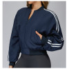 Custom Yoga Jackets|Wholesale loose cotton jacket with pocket zipper warm sports jacket for outdoor