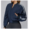 Custom Yoga Jackets|Wholesale loose cotton jacket with pocket zipper warm sports jacket for outdoor