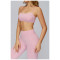 Custom Yoga Sports Bra| Wholesale Yoga Bra Double Straps Hollow Back Fitness Wear Running Tights