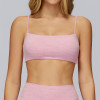 Custom Yoga Sports Bra| Wholesale Yoga Bra Double Straps Hollow Back Fitness Wear Running Tights