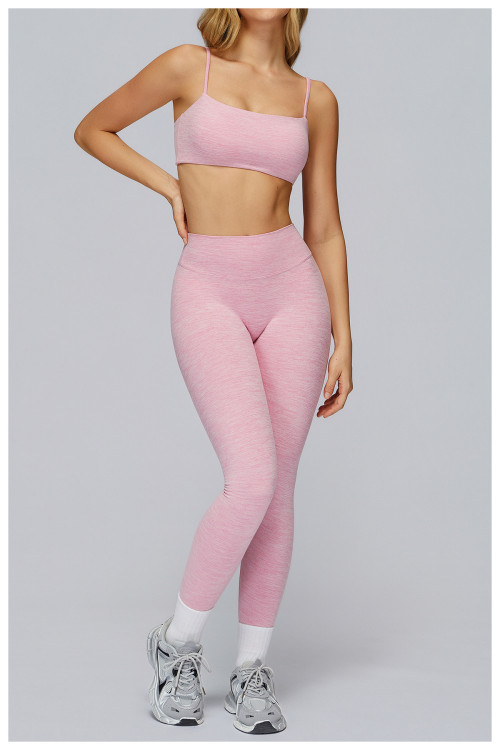 Custom Yoga Sports Bra| Wholesale Yoga Bra Double Straps Hollow Back Fitness Wear Running Tights