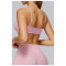 Custom Yoga Sports Bra| Wholesale Yoga Bra Double Straps Hollow Back Fitness Wear Running Tights