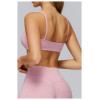 Custom Yoga Sports Bra| Wholesale Yoga Bra Double Straps Hollow Back Fitness Wear Running Tights