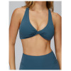 Custom Yoga bra | Wholesale twisted yoga bra tight quick-drying yoga clothes for women outdoor