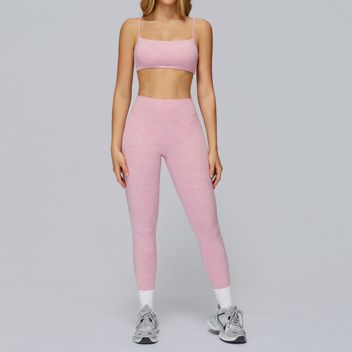 Custom Yoga Sets | Wholesale yoga suit tights exercise suit outdoor running fitness