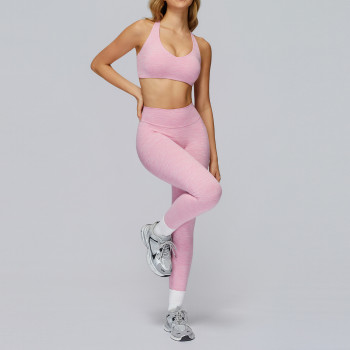 Custom Yoga Sets | Wholesale yoga suit tight I-shaped beautiful back sports suit