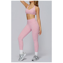 Custom Yoga Sets | Wholesale yoga suit tight I-shaped beautiful back sports suit