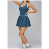 Custom tennis skirts | Wholesale dress fake two-piece anti-exposure dress outdoor sports running