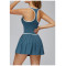 Custom tennis skirts | Wholesale dress fake two-piece anti-exposure dress outdoor sports running
