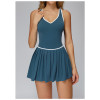 Custom tennis skirts | Wholesale dress fake two-piece anti-exposure dress outdoor sports running