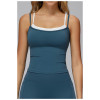 Custom Yoga Vest| Wholesale camisole tops for slimming, nude-feeling, contrasting colors