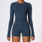 Custom long-sleeved sweatshirt |Wholesale winter long sleeve yoga clothes Pilates sports long sleeve