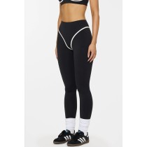 Custom Yoga Sets | Wholesale Yoga Set Colorblock Halter Neck Padded Sports Bra Stretch Quick-Drying