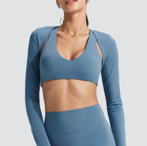 Custom Yoga Sets | Wholesale yoga wear shawl long sleeve women's thin summer cardigan yoga jacket