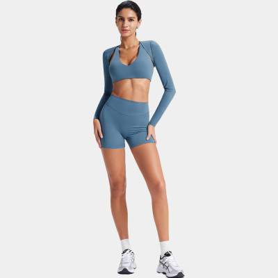 Custom Yoga Sets | Wholesale yoga wear shawl long sleeve women's thin summer cardigan yoga jacket