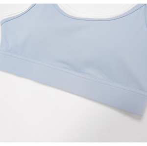 Custom Yoga Sets | Wholesale open back sports long sleeve women's fitness top with chest pad