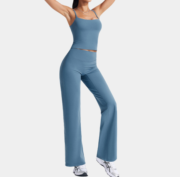 Custom Yoga Sets | Wholesale yoga vest sports sets fitness quick-drying breathable