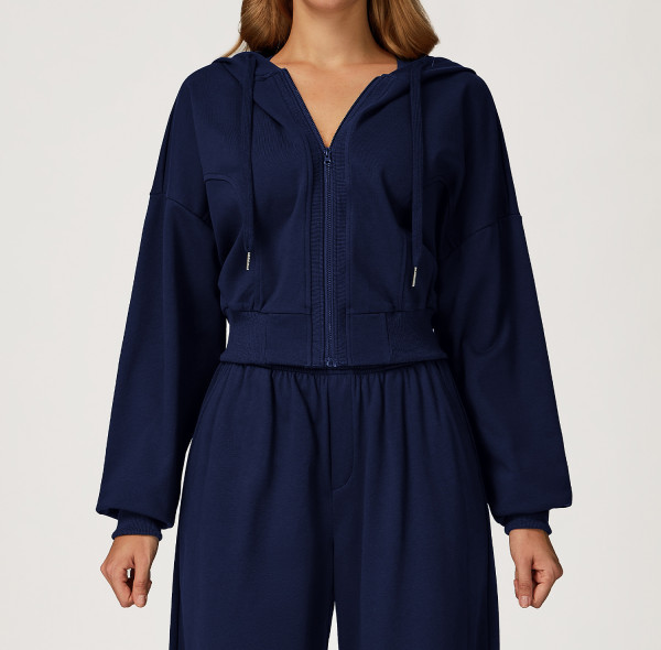 Custom Yoga Jackets | Wholesale autumn and winter hooded sweatshirts, warm and casual sweatshirts