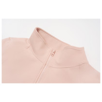 Custom Yoga Sets|Wholesale Autumn/Winter Casual Versatile Zippered Windproof Warm Fleece-Lined Suit