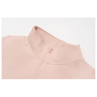 Custom Yoga Sets|Wholesale Autumn/Winter Casual Versatile Zippered Windproof Warm Fleece-Lined Suit