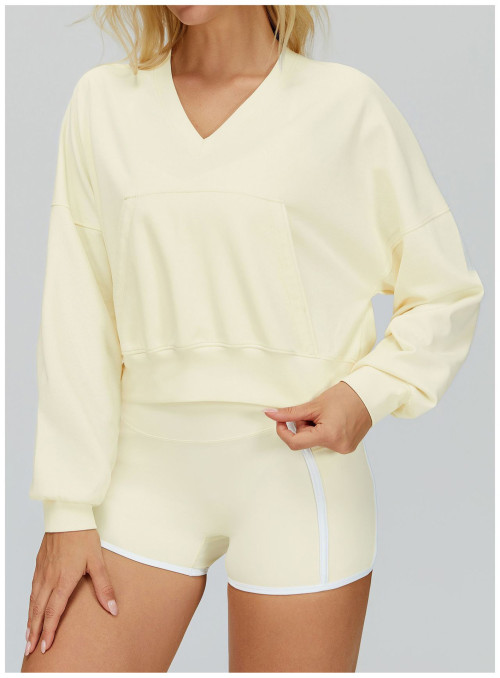 Custom long-sleeved sweatshirt |Wholesale windproof, casual sports sweatshirt for outdoor hiking