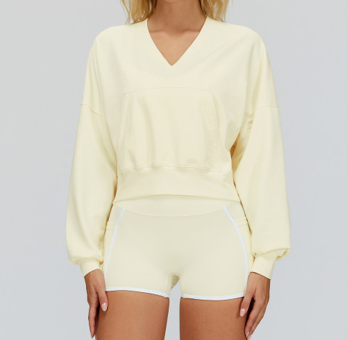 Custom long-sleeved sweatshirt |Wholesale windproof, casual sports sweatshirt for outdoor hiking