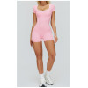 Custom jumpsuits|Wholesale Bodysuit with open back, yoga bodysuit, outdoor running bodysuit