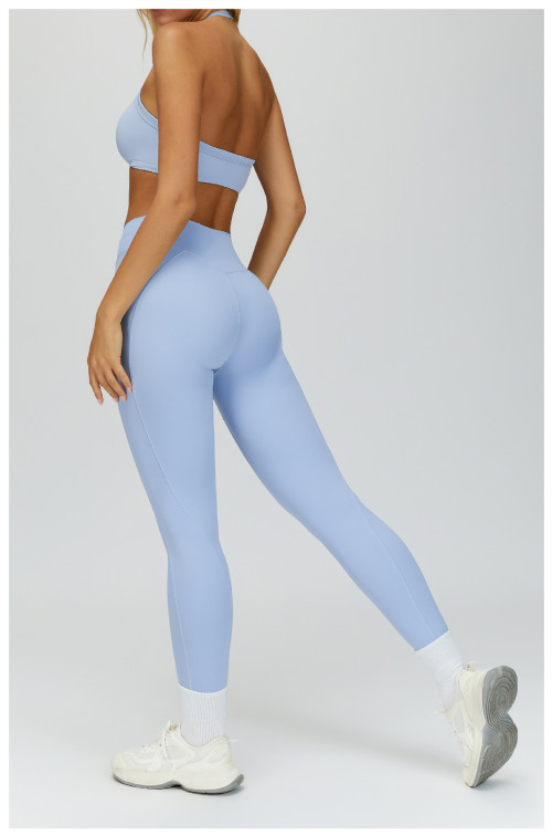 Custom Yoga Sets|Wholesale Yoga Set Twisted Fit Sports Set for Women Outdoor