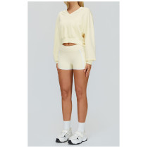 Custom Sports Shorts|Wholesale Yoga shorts color-blocked tight-fitting sports shorts outdoor workout