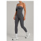Custom jumpsuits|Wholesale Outdoor running and fitness jumpsuit with side pockets