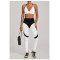 Custom Yoga Sets|Wholesale Color-blocked yoga set tight-fitting high-waist sportswear set outdoor
