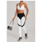 Custom Yoga Sets|Wholesale Color-blocked yoga set tight-fitting high-waist sportswear set outdoor