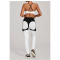 Custom Yoga Sets|Wholesale Color-blocked yoga set tight-fitting high-waist sportswear set outdoor