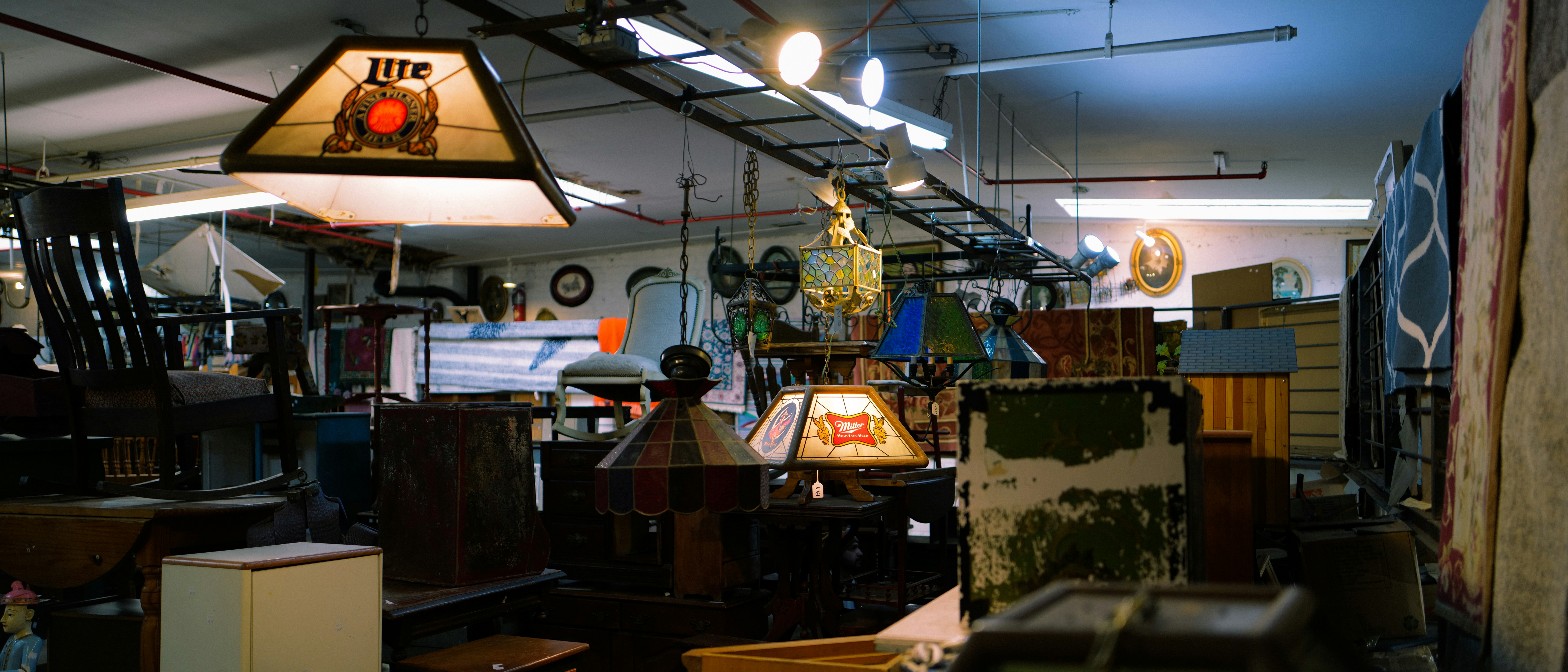 Busy trade show floor with booths of textile and apparel manufacturers