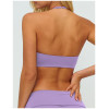 Custom Yoga bra |Wholesale Yoga bra halter neck open back tight-fitting sports bra for sports