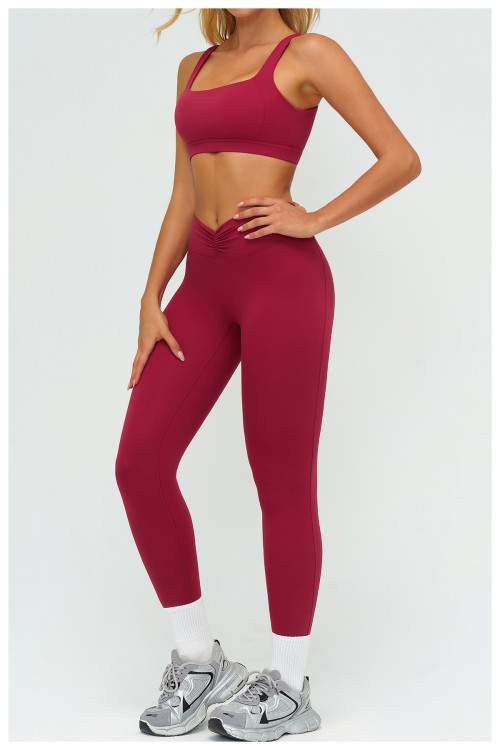 Custom Yoga bra|Wholesale Yoga bra with hollowed-out geometric back high-end for fitness