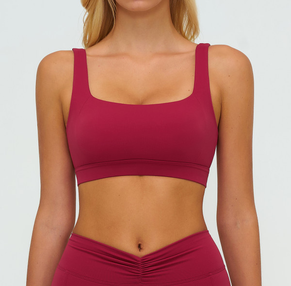 Custom Yoga bra|Wholesale Yoga bra with hollowed-out geometric back high-end for fitness