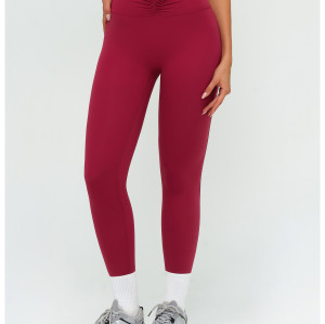 Custom yoga leggings|Wholesale Yoga legging brushed high-waisted tight-fitting suitable for outdoor