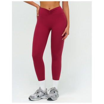 Custom yoga leggings|Wholesale Yoga legging brushed high-waisted tight-fitting suitable for outdoor