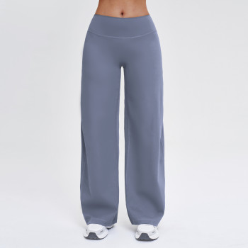 Custom yoga leggings|Wholesale Flare Pants Loose-fitting wide-leg casual trouser for outdoor running