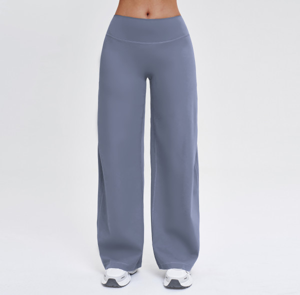 Custom yoga leggings|Wholesale Flare Pants Loose-fitting wide-leg casual trouser for outdoor running