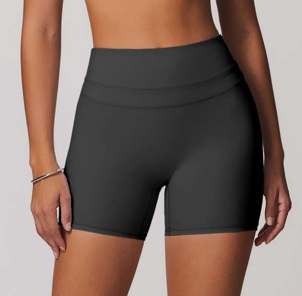 Custom Sports Shorts|Wholesale Tight-fitting yoga shorts high-waisted for running and fitness