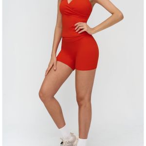 Custom Yoga Vest| Wholesale Halter yoga vest tight-fitting outdoor running and fitness