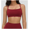 Custom Yoga bra|Wholesale Yoga bra with open back fashionable underwear suitable for casual fitness