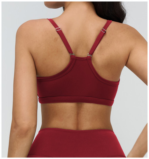Custom Yoga bra|Wholesale Yoga bra with open back fashionable underwear suitable for casual fitness