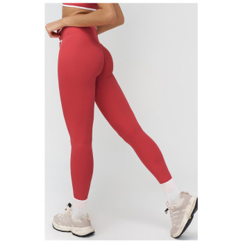 Custom yoga leggings|Wholesale Yoga legging with color blocking nude-feel tight-fitting for outdoor