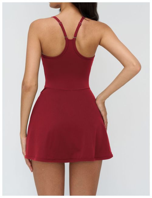 Custom tennis skirts|Wholesale Yoga dress anti-exposure casual outdoor sports tennis skirt