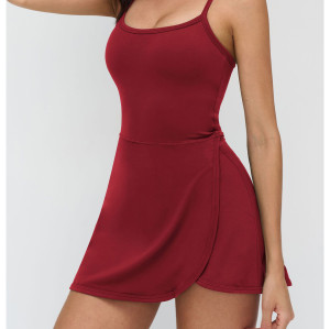 Custom tennis skirts|Wholesale Yoga dress anti-exposure casual outdoor sports tennis skirt